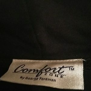 3X Black Comfort Zone by George Foreman Turtle Nec